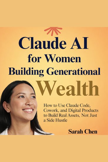 Claude AI for Women Building Generational Wealth - How to Use Claude Code Cowork and Digital Products to Build Real Assets Not Just a Side Hustle - cover