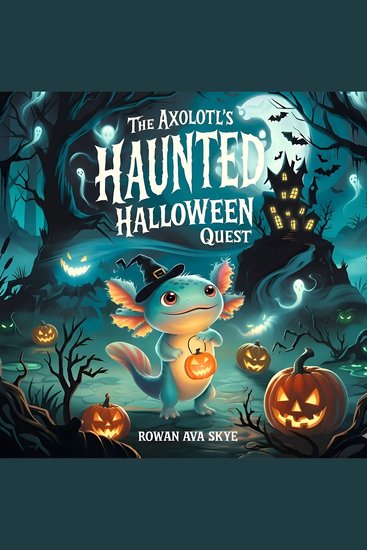 The Axolotl’s Haunted Halloween Quest - A Spooky and Fun Bedtime Adventure for Kids Ages 4–10 - cover
