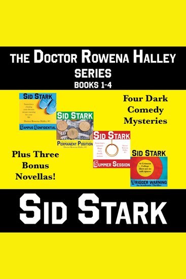 The Doctor Rowena Halley Series Books 1-4 - Four Dark Comedy Mysteries - cover