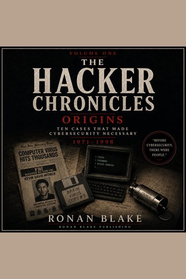 Hacker Chronicles The - Volume 1: Origins - Ten Cases That Made Cybersecurity Necessary 1971-1998 - cover