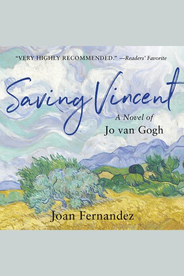 Saving Vincent - A Novel of Jo van Gogh - cover