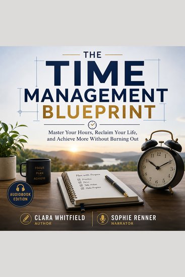 The Time Management Blueprint - Master Your Hours Reclaim Your Life and Achieve More Without Burning Out - cover
