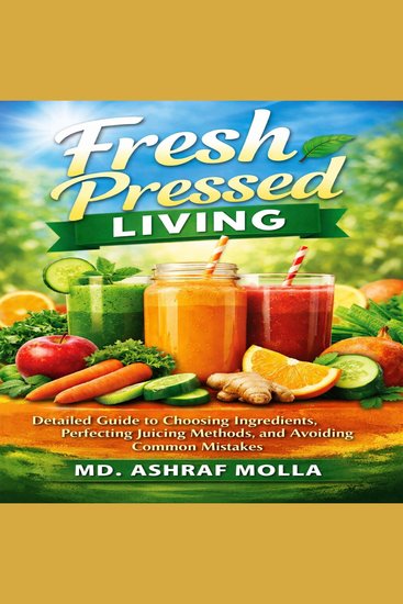 Fresh Pressed Living - Detailed Guide to Choosing Ingredients Perfecting Juicing Methods and Avoiding Common Mistakes - cover