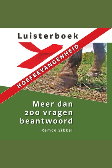 Luisterboek hoefbevangenheid - meer dan 200 vragen beantwoord - cover