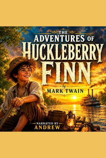 Adventures of Huckleberry Finn - cover