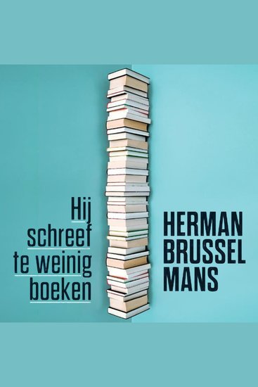 Hij schreef te weinig boeken - cover