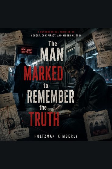 The Man Marked to Remember the Truth - A Psychological Thriller of Memory Conspiracy and Hidden History - cover