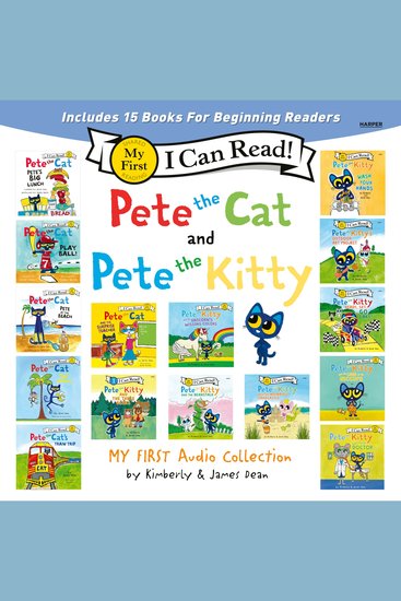 Pete the Cat and Pete the Kitty My First I Can Read Audio Collection - cover