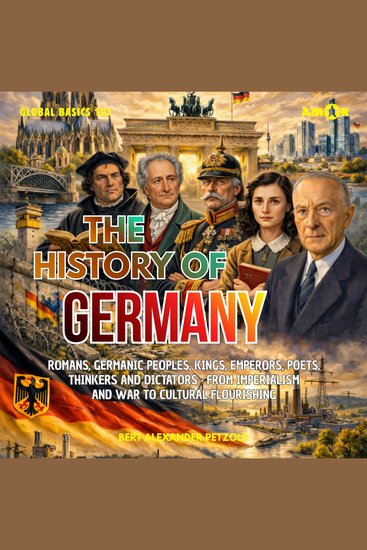 History of Germany The - Romans Germanic Peoples Kings Emperors Poets Thinkers and Dictators - From Imperialism and War to Cultural Flourishing - Global Basics 101 - Your Series for Modern Knowledge Folge 9 (unabridged) - cover
