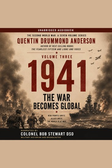 1941: THE WAR BECOMES GLOBAL - THE SECOND WORLD WAR A Seven-Volume History VOLUME THREE - cover