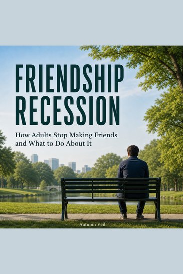 Friendship Recession - How Adults Stop Making Friends and What to Do About It - cover