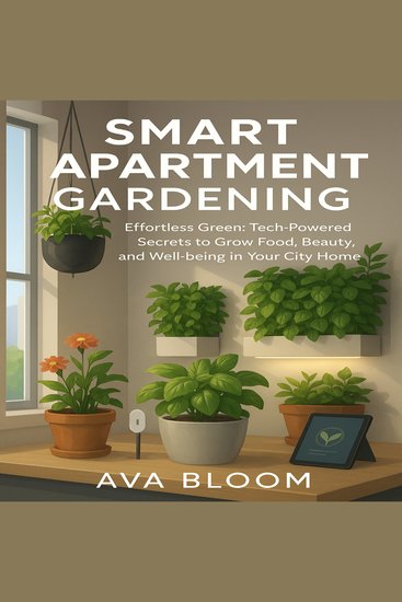 Smart Apartment Gardening - Effortless Green Tech Powered Secrets to Grow Food Beauty and Well being in Your City Home - cover
