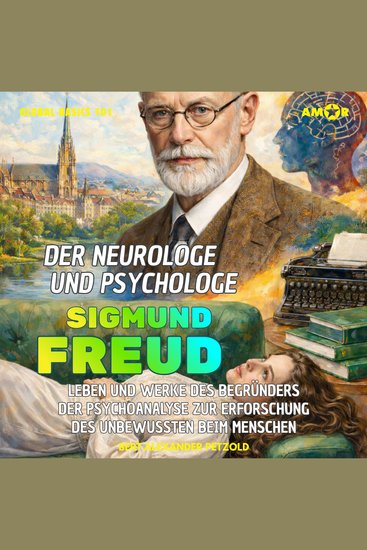 Der Neurologe und Psychologe Sigmund Freud - Leben und Werke des Begründers der Psychoanalyse zur Erforschung des Unbewussten beim Menschen - Global Basics 101 - Deine Serie für modernes Wissen Folge 35 (ungekürzt) - cover