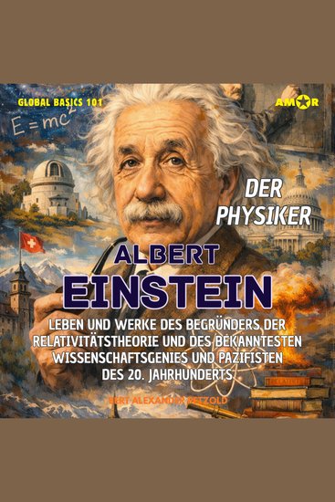 Der Physiker Albert Einstein - Leben und Werke des Begründers der Relativitätstheorie und des bekanntesten Wissenschaftsgenies und Pazifisten des 20 Jh - Global Basics 101 - Deine Serie für modernes Wissen Folge 34 (ungekürzt) - cover
