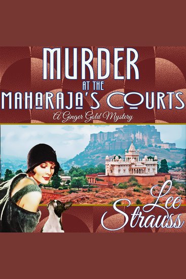 Murder at the Maharaja's Courts - a 1920s cozy historical mystery - cover