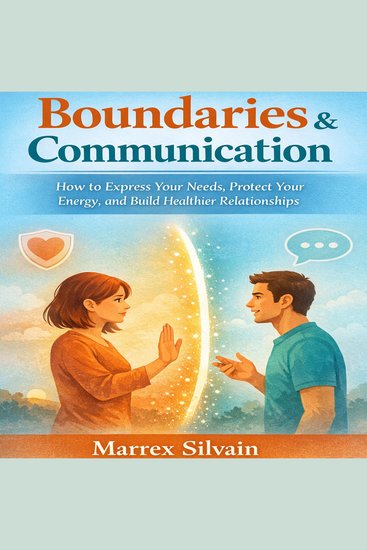 Boundaries & Communication - How to Express Your Needs Protect Your Energy and Build Healthier Relationships - cover