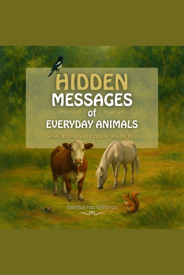 Hidden Messages of Everyday Animals - What the Animals Around You Are Trying to Tell You - cover