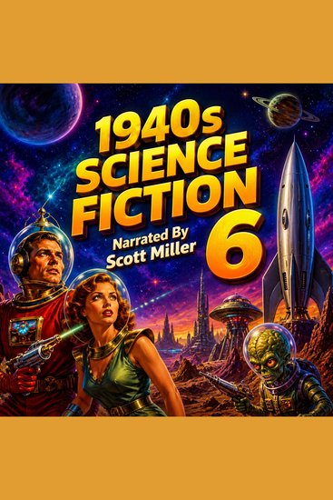 1940s Science Fiction 6 - Space Explorers Cosmic Mysteries Time Paradoxes and Alien Worlds - cover
