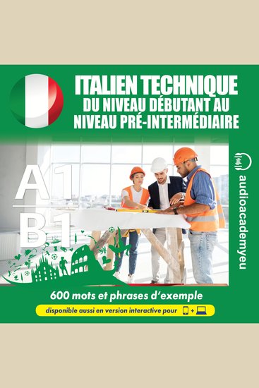 Italien technique A1-B1 - cover