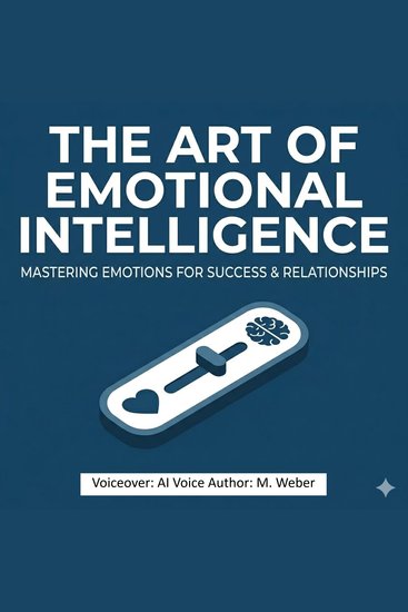 The Art of Emotional Intelligence – Master Your Emotions to Improve Your Relationships and Success - The Five Pillars of EQ for More Self-Awareness Empathy and Social Competence - cover