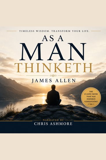 As A Man Thinketh - cover