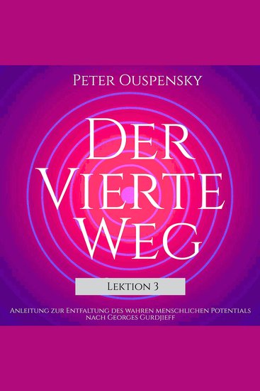 Der vierte Weg - Lektion 3 - cover