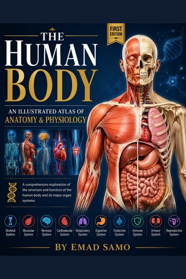 The Human Body - A Complete Guide to Anatomy Organs Body Systems and Human Physiology - cover