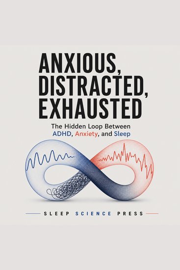 Anxious Distracted Exhausted - The Hidden Loop Between ADHD Anxiety and Sleep - cover