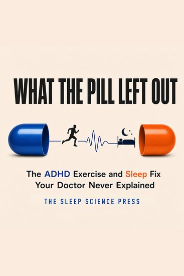 What the Pill Left Out - The ADHD Exercise and Sleep Fix Your Doctor Never Explained - cover