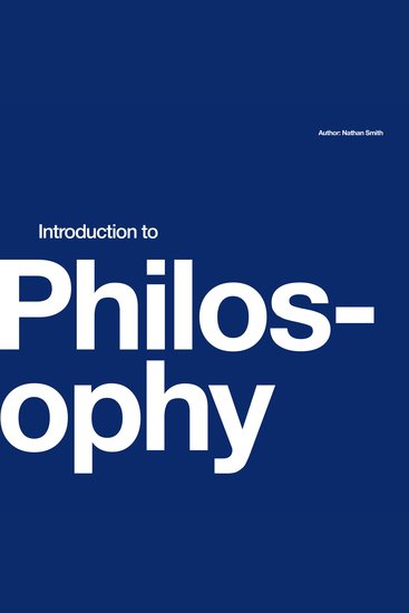 Introduction to Philosophy - cover