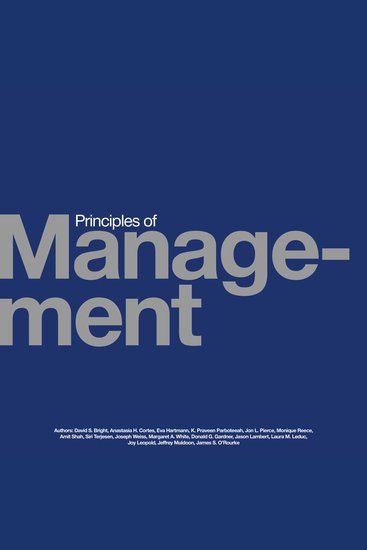 Principles of Management - cover