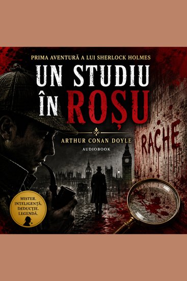 Aventurile lui Sherlock Holmes - 01 Un studiu in rosu - cover