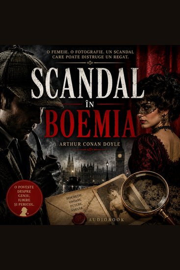 Aventurile lui Sherlock Holmes - 02 Aventura rubinului albastru - 01 Scandal in Boemia - cover