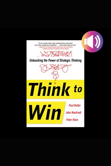 Think to Win - Unleashing the Power of Strategic Thinking - cover