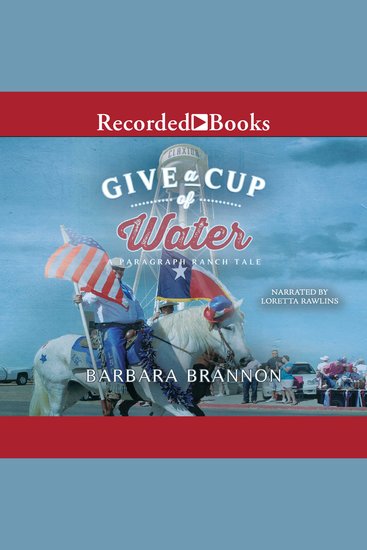 Give a Cup of Water - A Texas Tale - cover