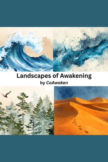 Landscapes of Awakening - Guided Visualisations for Calm Clarity and Presence - cover