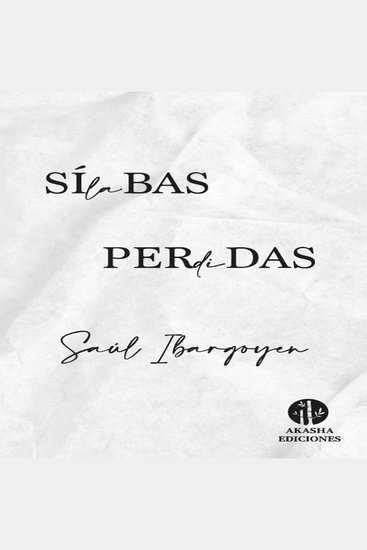 Sílabas perdidas - cover