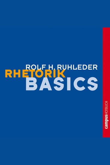 Rhetorik-Basics - cover