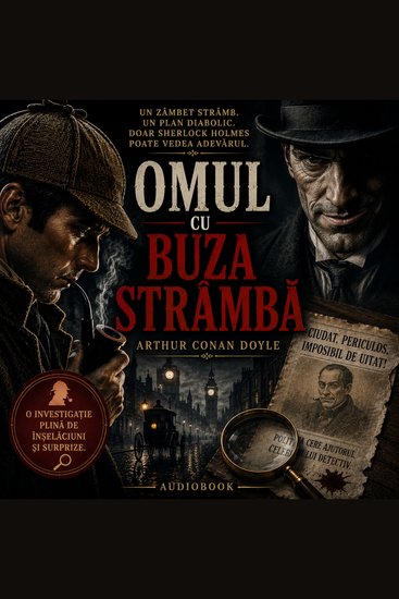 Aventurile lui Sherlock Holmes - 02 Aventura rubinului albastru - 06 Omul cu buza stramba - cover