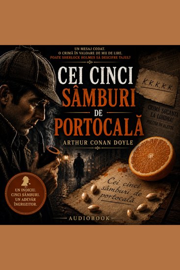 Aventurile lui Sherlock Holmes - 02 Aventura rubinului albastru - 05 Cei cinci samburi de portocala - cover