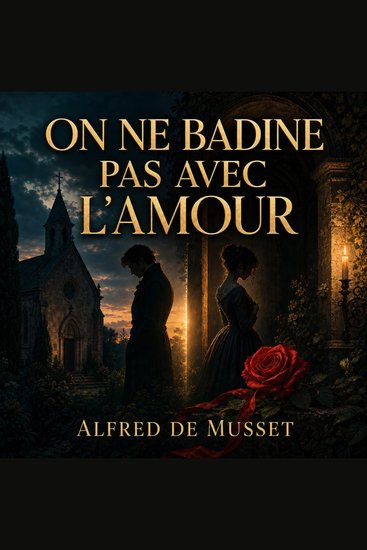 On ne badine pas avec l'amour - Texte integral en francais - Version dramatique full cast - cover