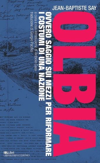 Olbia - Ovvero saggio sui mezzi per riformare i costumi di una nazione - cover