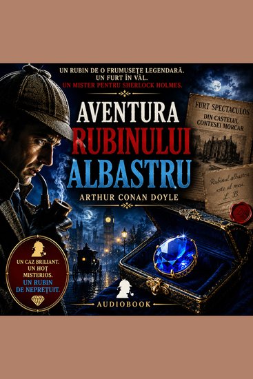 Aventurile lui Sherlock Holmes - 02 Aventura rubinului albastru - 07 Aventura rubinului albastru - cover