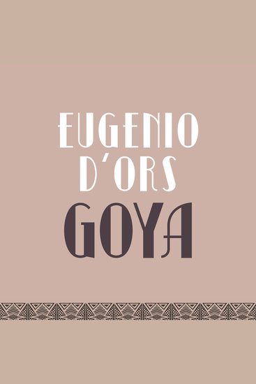 Goya - cover