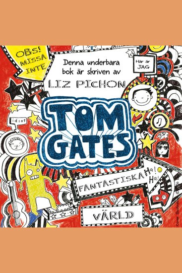 Tom Gates fantastiska värld - cover