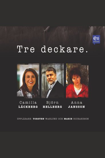 Tre Deckare - cover