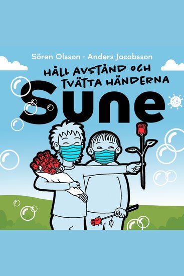 Håll avstånd och tvätta händerna Sune - cover