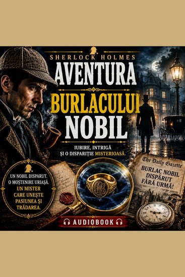 Aventurile lui Sherlock Holmes - 02 Aventura rubinului albastru - 10 Aventura burlacului nobil - cover