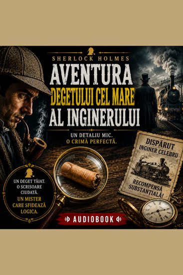 Aventurile lui Sherlock Holmes - 02 Aventura rubinului albastru - 09 Aventura degetului cel mare al inginerului - cover