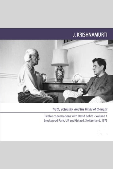 Twelve Conversations David Bohm - Brockwood Park UK and Gstaad Switzerland 1975 - cover